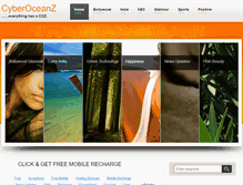 Tablet Screenshot of cyberoceanz.com